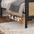 Rattan Bed Frame With Headboard, Boho Cane Platform Bed Frame With Strong Metal Slat, Noise Free-907927859-930438021