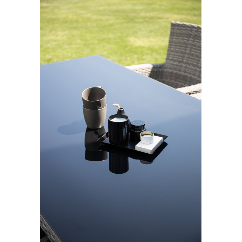 Mabton 6 - Person Patio Dining Set with Rectangular Table , Cushions Included