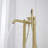 Floor Clawfoot Tub Faucet with Diverter-78594674