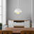 Amelia 1 - Light Matte White Single Pendant