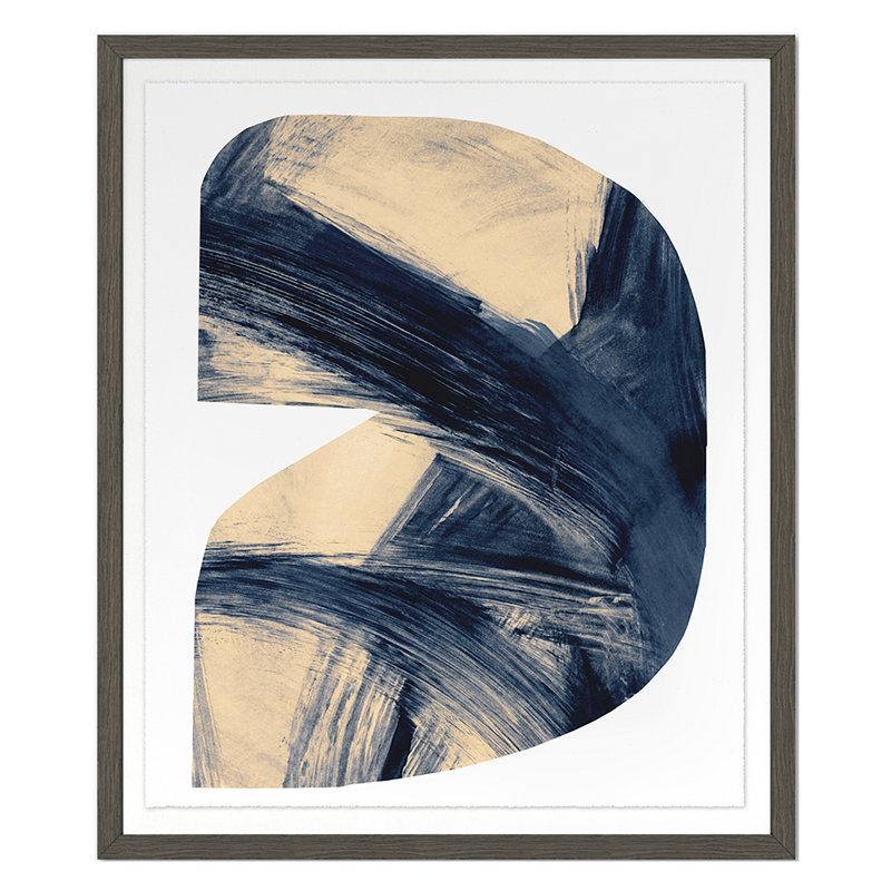 «Summer 2022 Pane 2», reproduction encadrée sur papier par Elvia Perrin, H 26 po x l 22 po