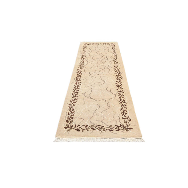 Tapis de couloir brun clair Murry