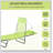Outsunny Folding Chaise Lounge Chair With Reclining Back, Breathable Mesh Seat, And Headrest For Pool, Beach, Yard, And Patio-869519267-869519264