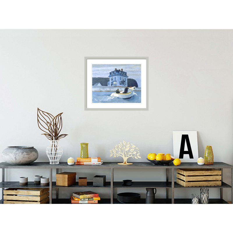 «The Bootleggers» par Edward Hopper, impression giclée sur cadre, H 23,5 po x l 27,98 po
