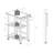 Hession 27 " W Kitchen Cart with Pine Solid Wood Top