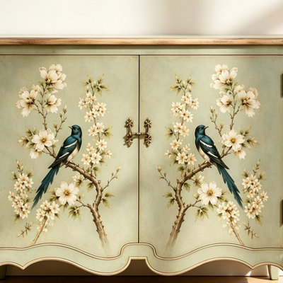 Modern American Style Entryway Storage Cabinet
