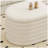 Storage Chenille Ottoman Bench Upholstered Fabric Storage Bench End of Bed Stool with Safety Hinge for Bedroom, Living Room, Entryway, Closet(40-inch)-1535994054