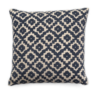  Housse de coussin en coton Ikat