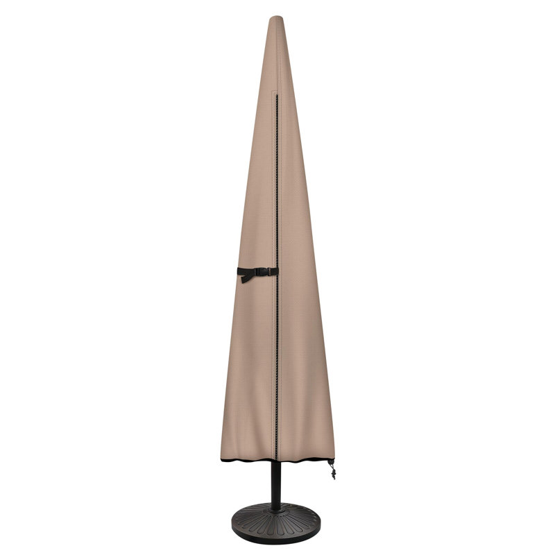 Patio Parasol 600D Waterproof Outdoor Market Umbrella Cover - Fits Market Umbrella 7-10 Feet