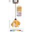 Luminaire suspendu 1 lumières flamme Dale-29914046-29914067-29914052
