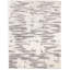 Calibre Abstract Hand-Knotted Wool Ivory/Charcoal Area Rug-49811173