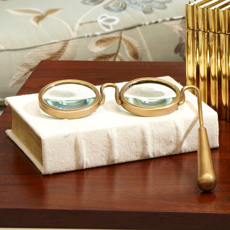 Alrik Magnifying Glass, Brass
