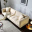 Coussin modulaire 100% polyester crème-297543270