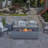 Aegean Powder-Coated Steel Outdoor Fire Pit Table-49261907-88317293