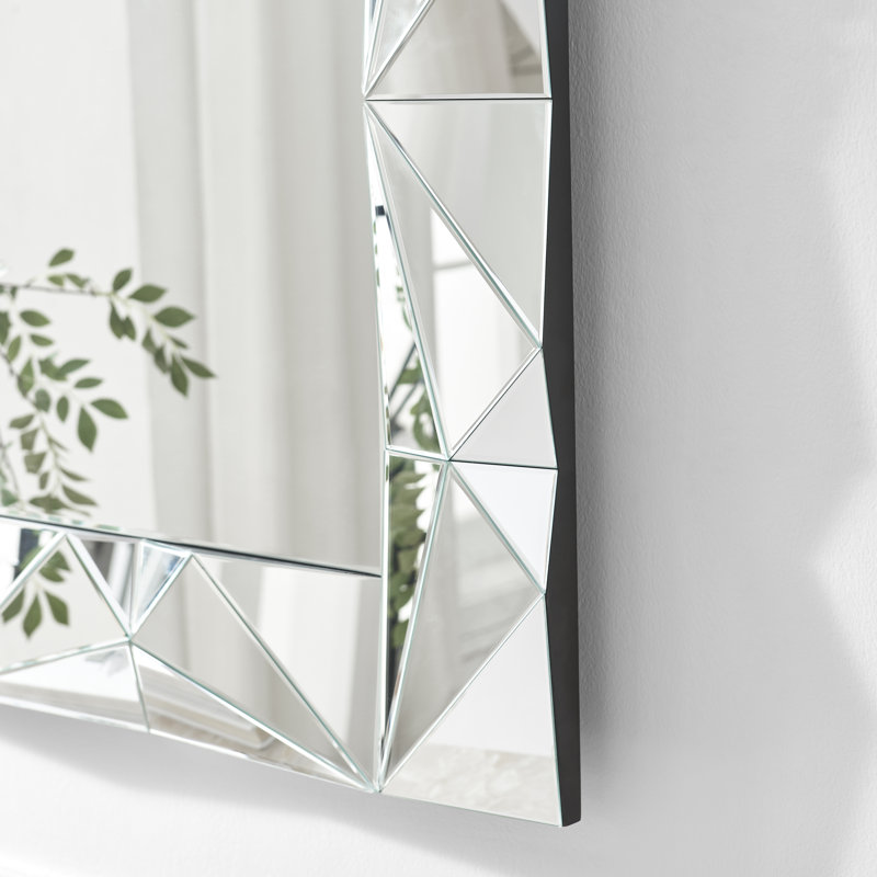 Aliesa Glass Rectangle Mirror, 120cm x 80cm