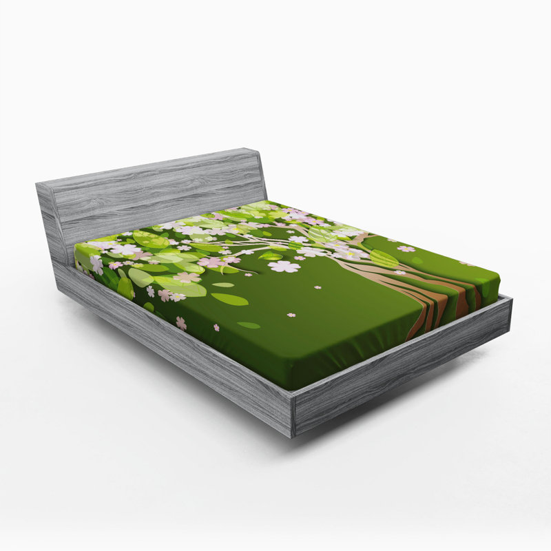 Drap-housse floral, Grand
