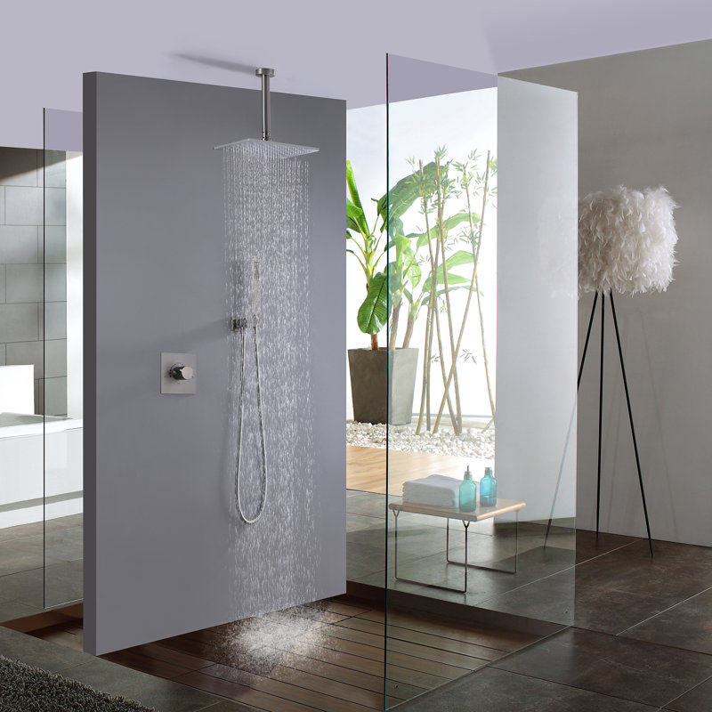 All-In-One Kit with Rough in-Valve, Brushed Nickel