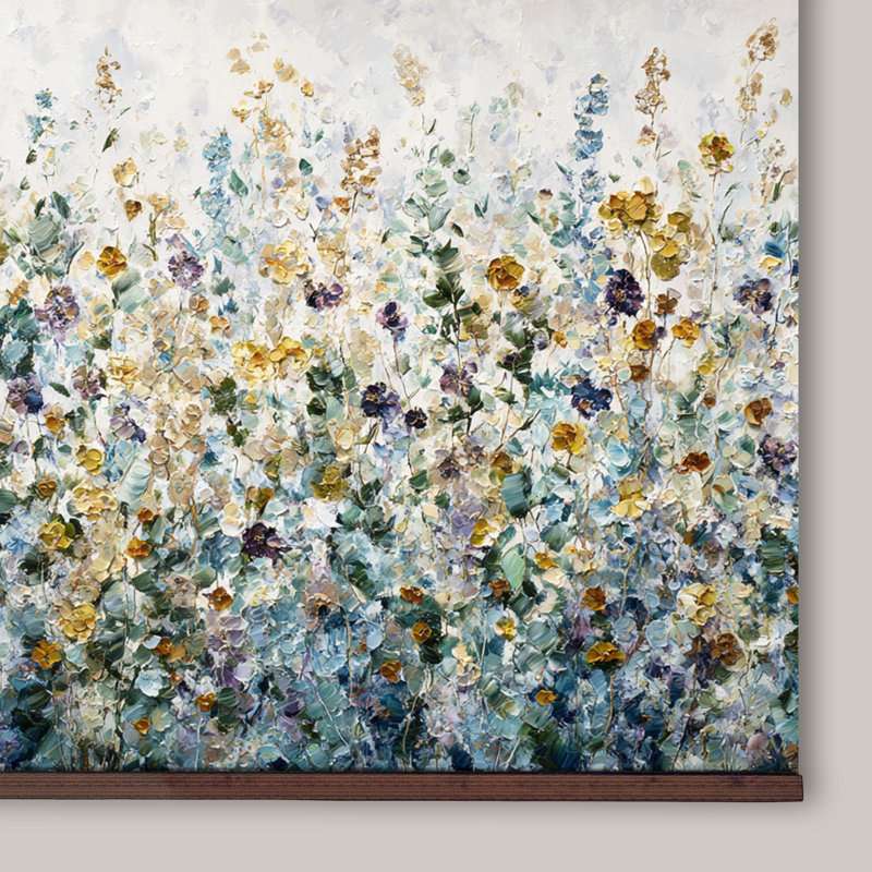 Tapisserie abstraite sur toile murale, H 40 po x l 60 po