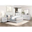 Commode luxueuse 1 pièce avec commode à 5 tiroirs avec poignées élégantes