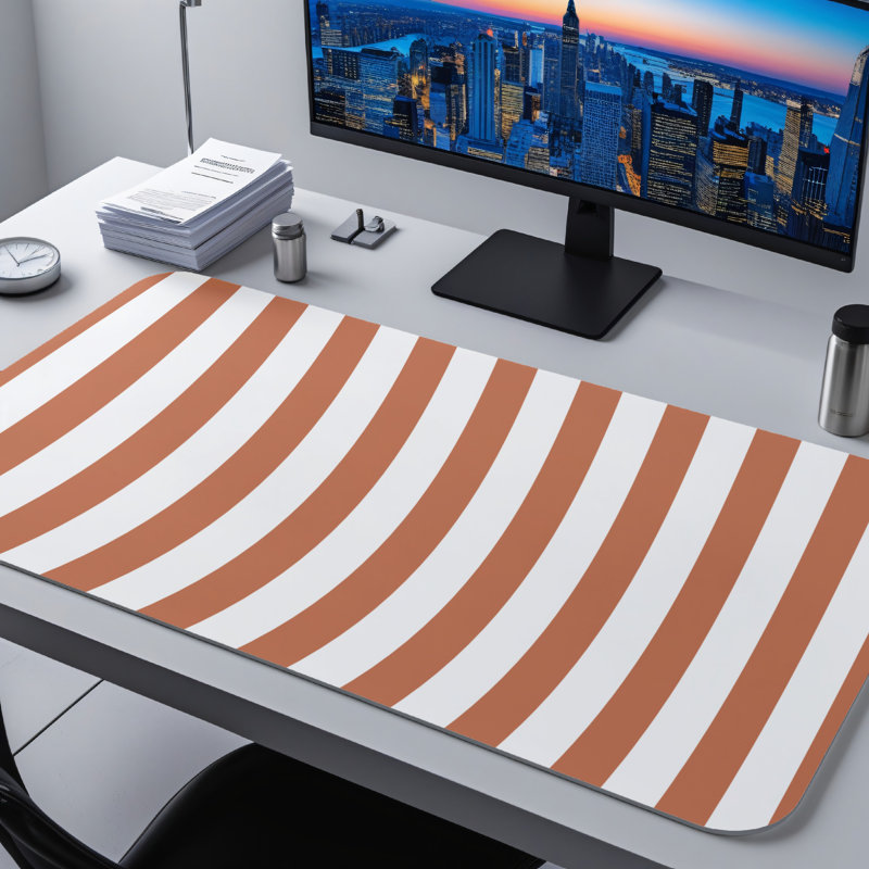 Polyester Desk Pad, 14.4x12.1