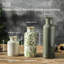 Ensemble de 3 vases à fleurs rétro en céramique