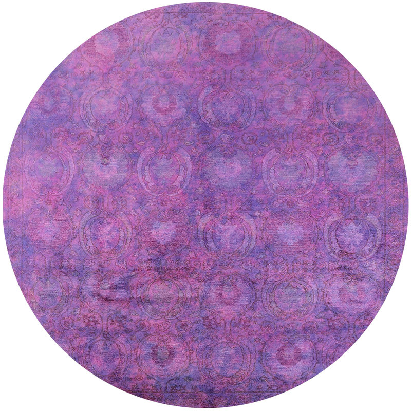 Anitrice Geometric Indoor Rug, Round 3'