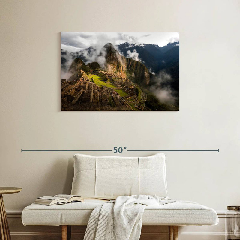 Lilie Machu Picchu nuages, H 24 po x l 36 po