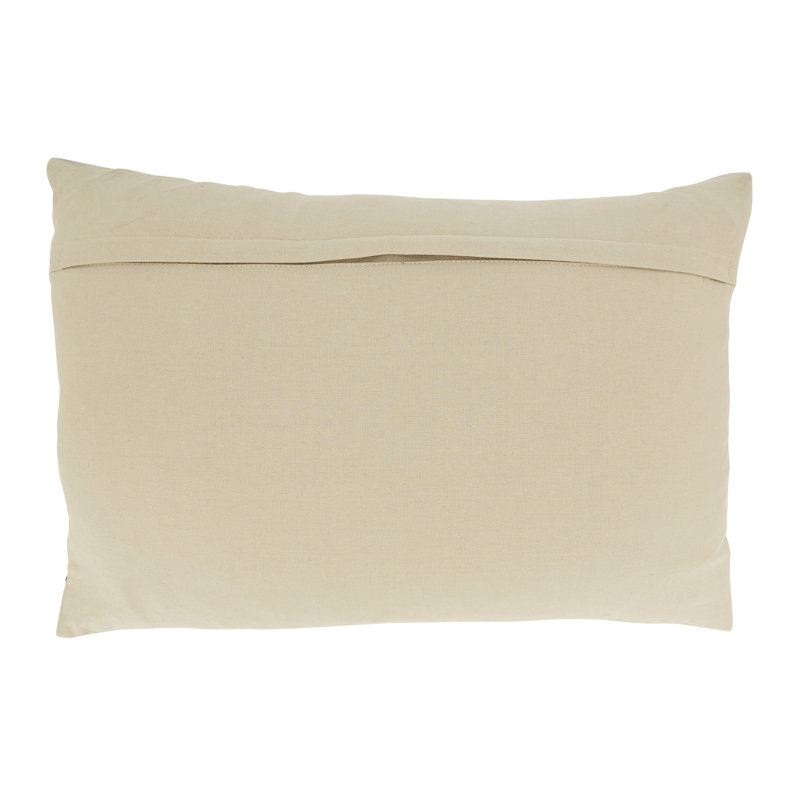 Maliyah Collection Striped Cotton Throw Pillow, Polyester