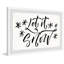 «Let It Snow! Reproduction encadrée-250623298