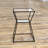 Imane Glass Top End Table