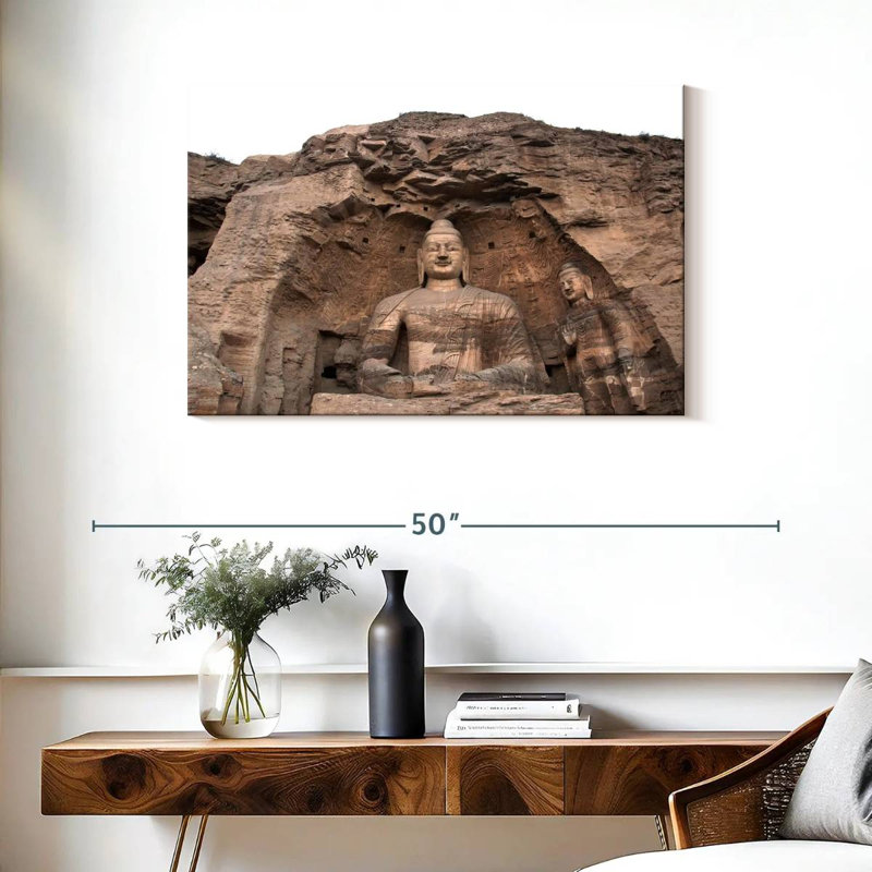 Bouddha géant Javetta Shanxi, H 24 po x l 36 po
