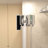 60" W × 72" H Single Sliding Shower Door,5Mm Fixed Glass And 6Mm Sliding Glass Frameless , Clear Tempered Glass, Stainless Steel Handle-128960783