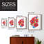 Brilliant Poppies I, reproduction encadrée - bois massif-646889440-646889445