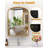 Bathroom Medicine Cabinet with Mirror, Wall Mount or Recessed Bathroom Mirror with Storage, Full-Metal 2 Adjustable Shelves and 1 Cabinet Organizer, Modern and Luxury Daisy Decor Bling Gold 20x28 Inch-847449961