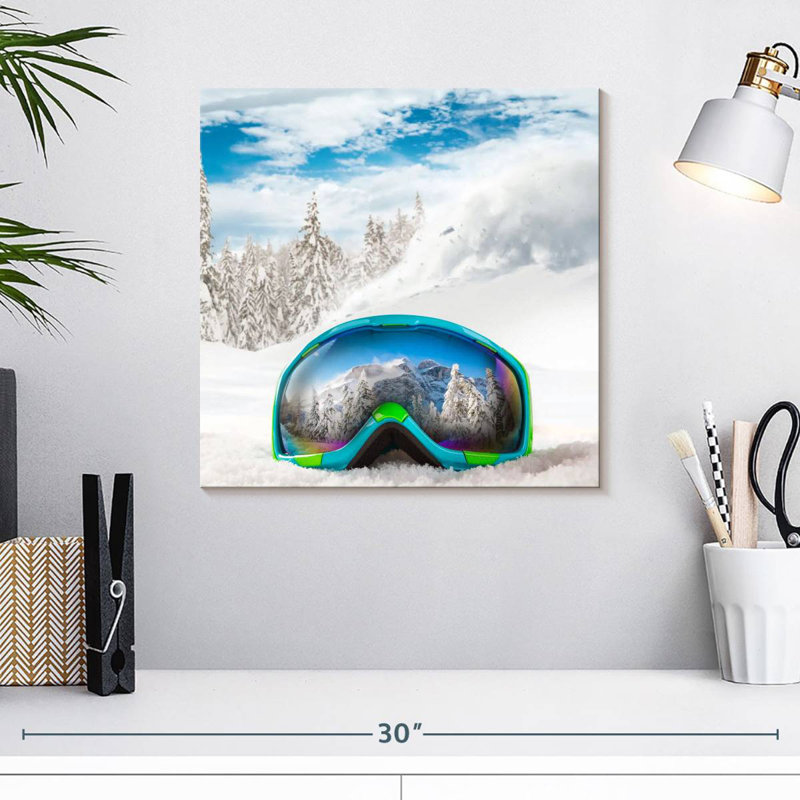 Masques de ski Sirci sur neige, H 16 po x l 16 po