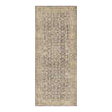 Distressed Homage Hand Knotted Wool Geometric Area Rug