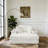 Modular 3-in-1 Sofa Bed for Reading, Living Room & Bedroom Corduroy Couch-691420356