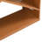 Farmhouse Console Table with Detachable Design and Storage