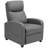 26.77'' Wide Recliner Chair, Ergonomic Adjustable Single Sofa, Thickened Padded Seat, Back and Foot Recline, Modern Home Theater Seating