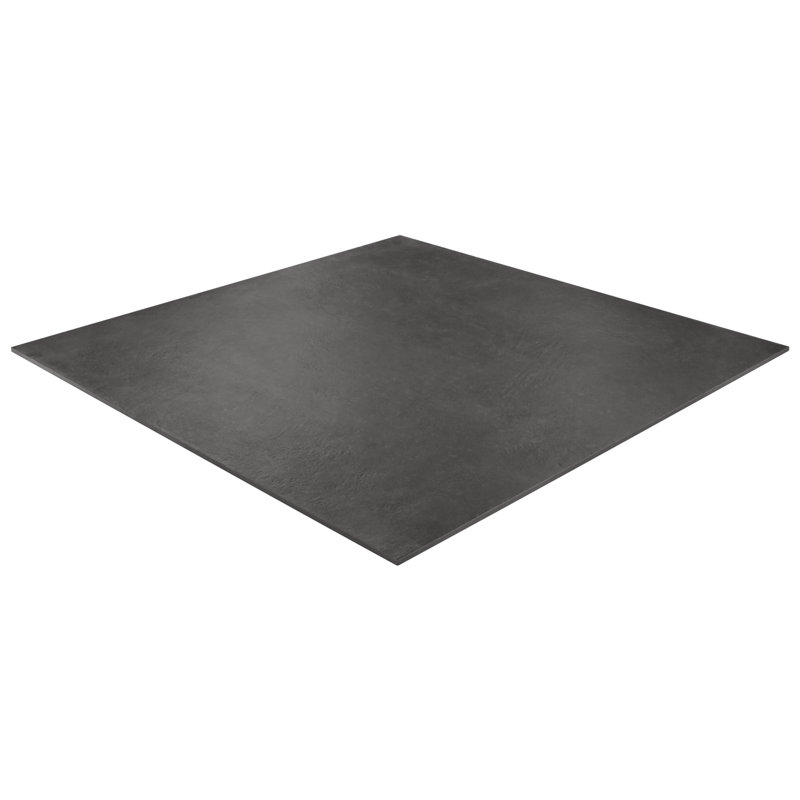 Stoneside 36x36 Matte Porcelain Tile, Charcoal Gray