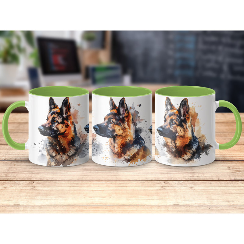 Mug, Light Green, 3