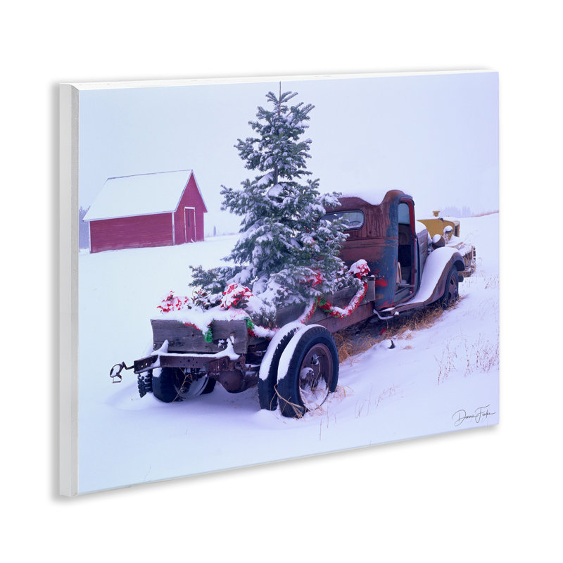 «Christmas Tree Truck», art mural par Dennis Frates
