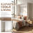 Queen  Wood White Modern Murphy Bed
