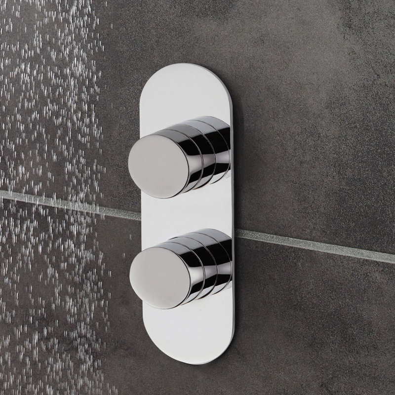 Indus Double Concealed Thermostatic Shower Valve