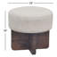 Gal Solid Wood Accent Stool
