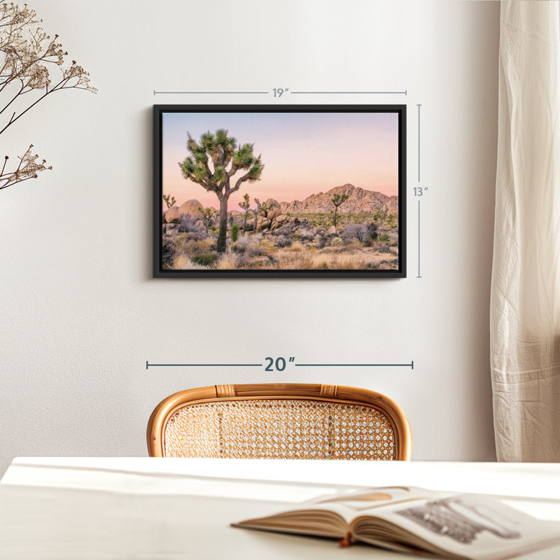" Joshua Tree Patch Canvas Print ", 13" H x 19" W