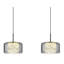 1 - Light Matte Black LED Pendant