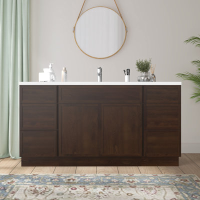 Base de meuble-lavabo simple 60 po seulement