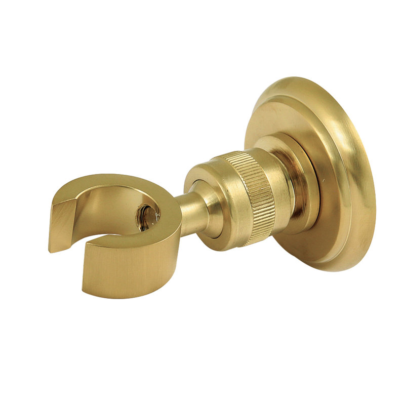 Kingston Brass Heritage Hand Shower Wall Mount Bracket, Brushed Brass
