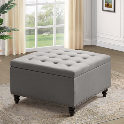 Aimee-Lea Upholstered Ottoman